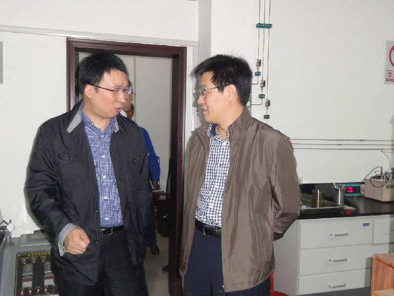 2012年10月，市政府沈南松副市長來公司考察